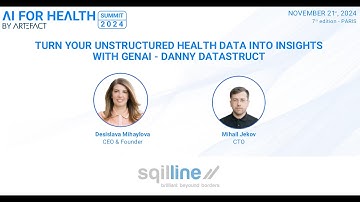 Turn Your Unstructured Health Data into Insights with GenAI - Danny DataStruct with SQILLINE
