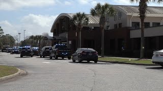 Police respond to fight at Bradwell Institute: scene video