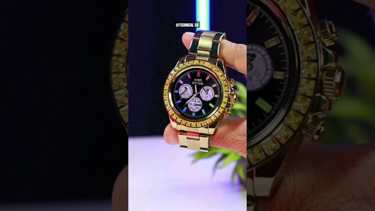 Fire Boltt Blizzard Ultra Premium Luxury SmartWatch with Jewel Studded #Unboxing  #TECHNICALSR