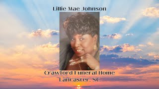 Funeral Service for Lillie Mae Johnson.