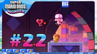 Super Mario Bros. Wonder Gameplay Part 22: Dungeon Full of Color Switches - (NS) screenshot 3