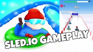 Sled.io (by Unico Studio) ANDROID GAMEPLAY screenshot 1