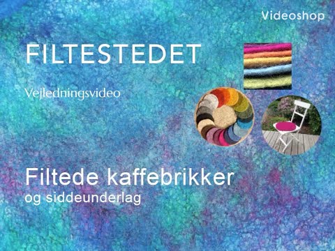 Video: Sådan Laver Du Filtede Uldperler Med Dine Egne Hænder