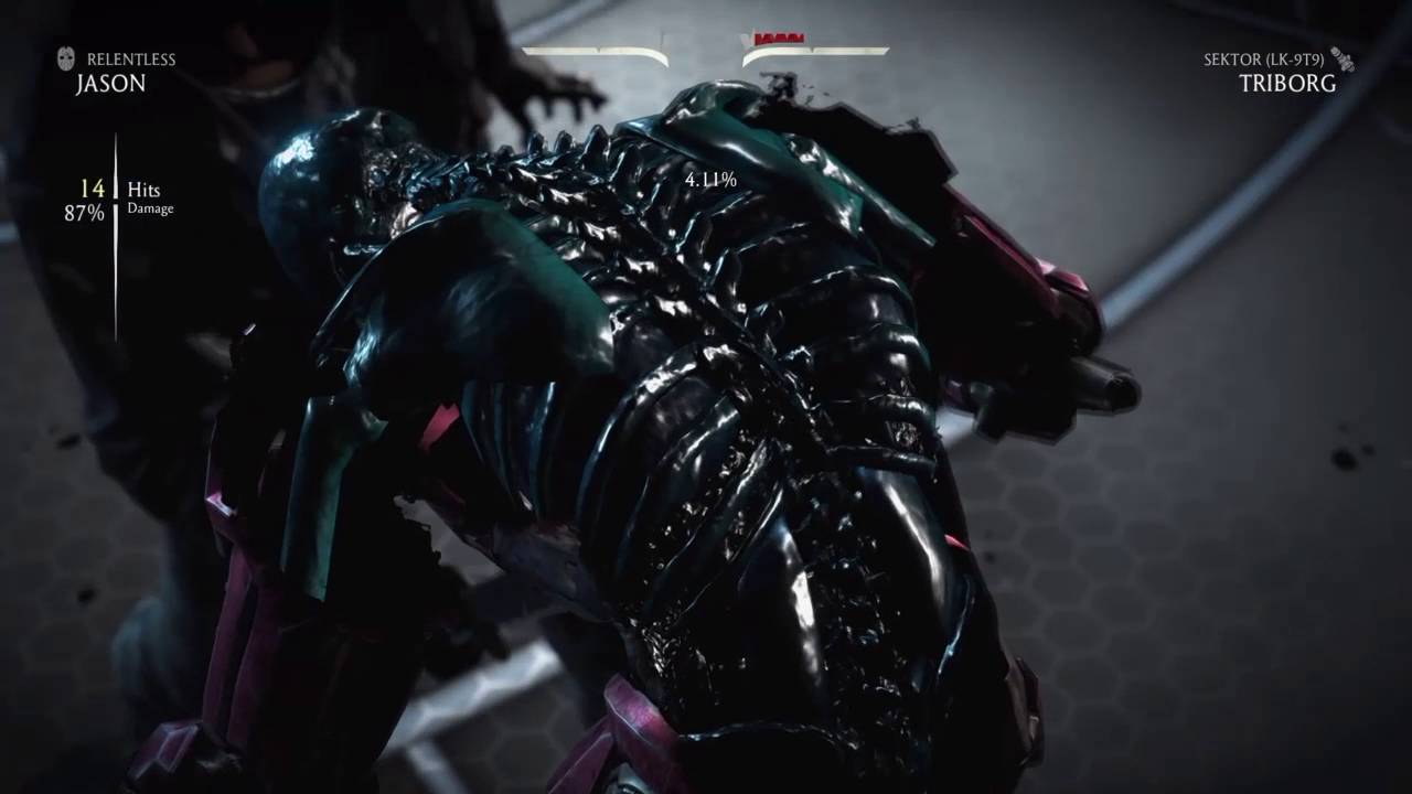 MKX Jason (Relentless) 93%-94% Max Damage Kombos