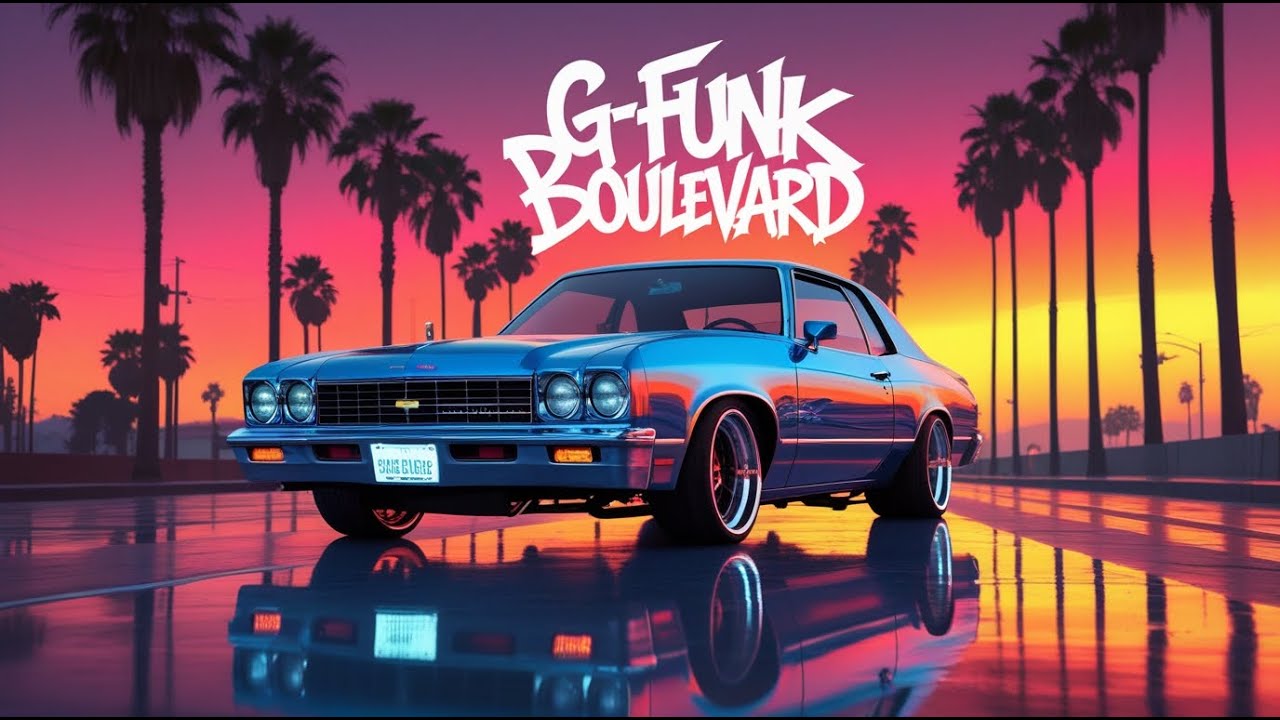 West Coast Sunset to Midnight 🌅🌙 | Smooth G-Funk Cruising Vibes