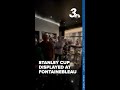 Hundreds line up to see the Stanley Cup in Las Vegas
