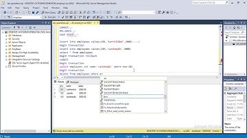 TRL AND TCL Commands in SQL Server(Telugu)