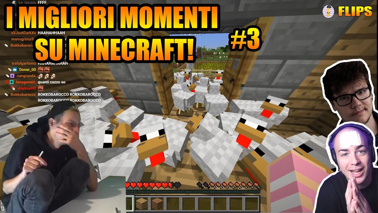 I MIGLIORI MOMENTI SU MINECRAFT CON PANETTY E ENKK | HOMYATOL LIVE | PARTE 3