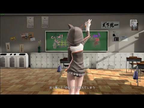 巡音ルカ　ねこみみパーカー　The secret garden　 衣装改変　Project DIVA mega39's+　mod