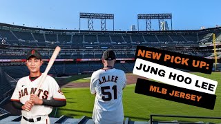 JUNG HOO LEE SF GIANTS NIKE REPLICA MLB JERSEY