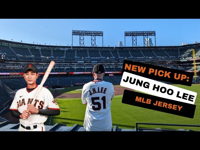 JUNG HOO LEE SF GIANTS NIKE REPLICA MLB JERSEY - YouTube