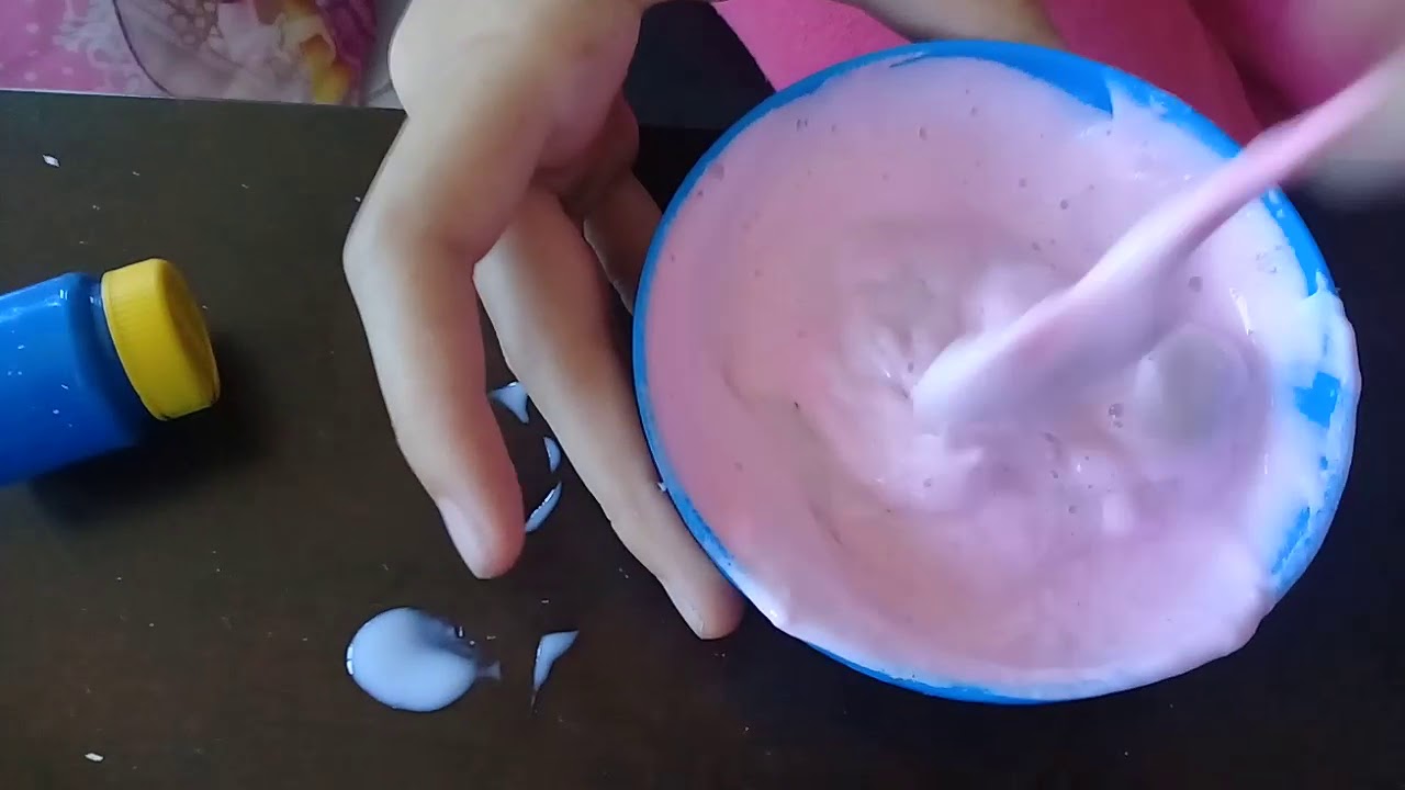 Como Fazer Slime Com Espuma De Barbear