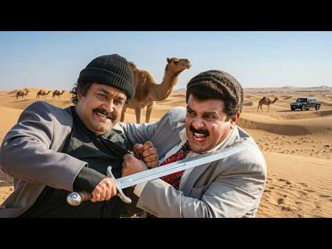വില്ലനെ മരുഭൂമിയിലിട്ട് ''ഇടിച്ച് ഉറക്കി' ! തീപ്പൊരി ക്ലൈമാക്സ് | Ustaad | Mohanlal | Movie Climax