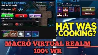 How to MACRO Virtual Realm in Universal Tower Defense X | UTDX