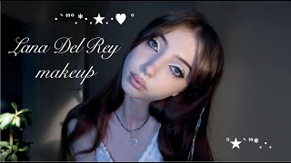 Lana Del Rey makeup / повторяю макияж