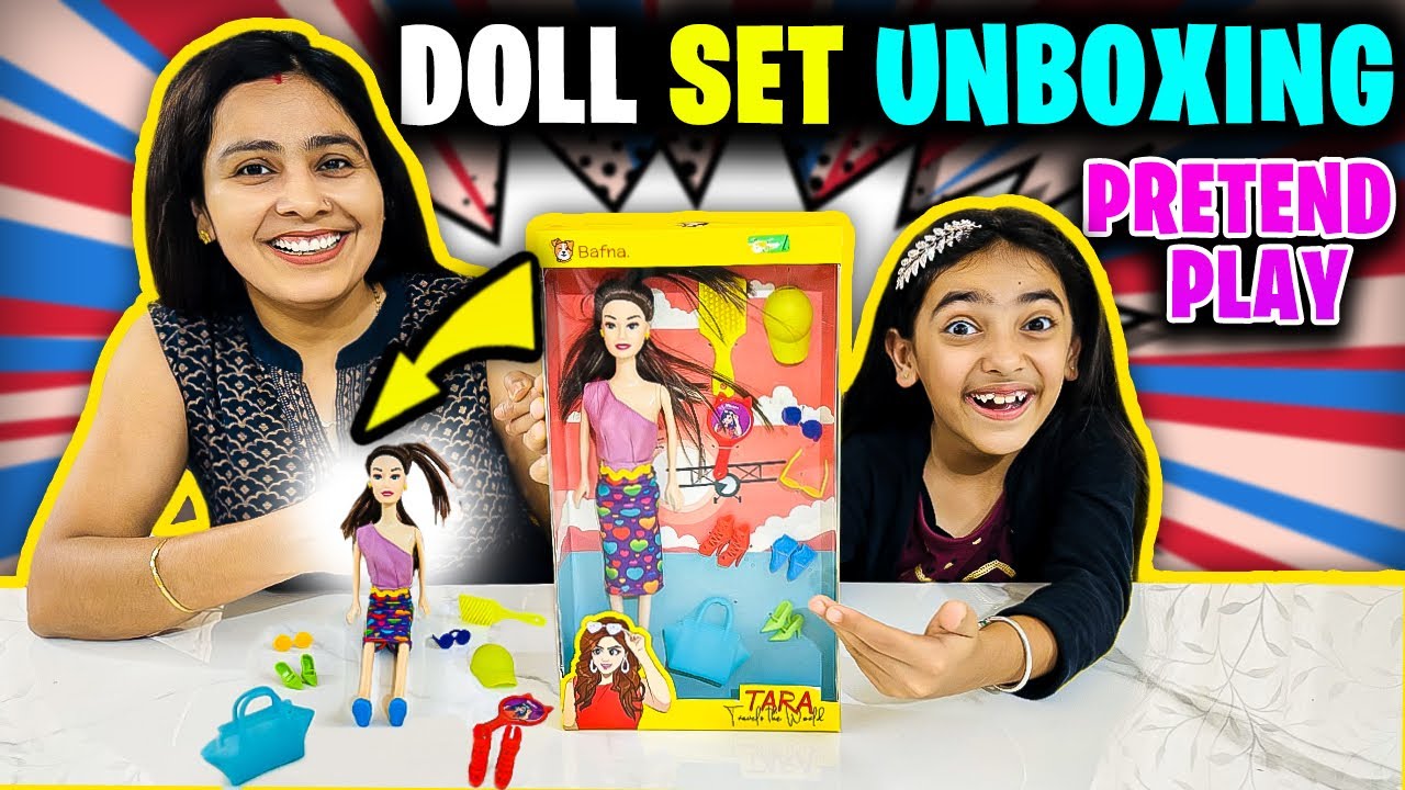 BARBIE UNBOXING CHALLENGE jogo online no