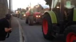 Les agriculteurs de la Nièvre prêt pour le départ à Paris