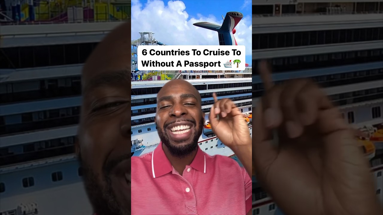 Cruise out the country without a passport 🛳️😳 
