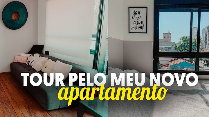 TOUR PELO MEU NOVO APARTAMENTO EM SÃO PAULO