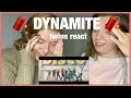 TWINS REACT | BTS (방탄소년단) 'Dynamite' Official MV