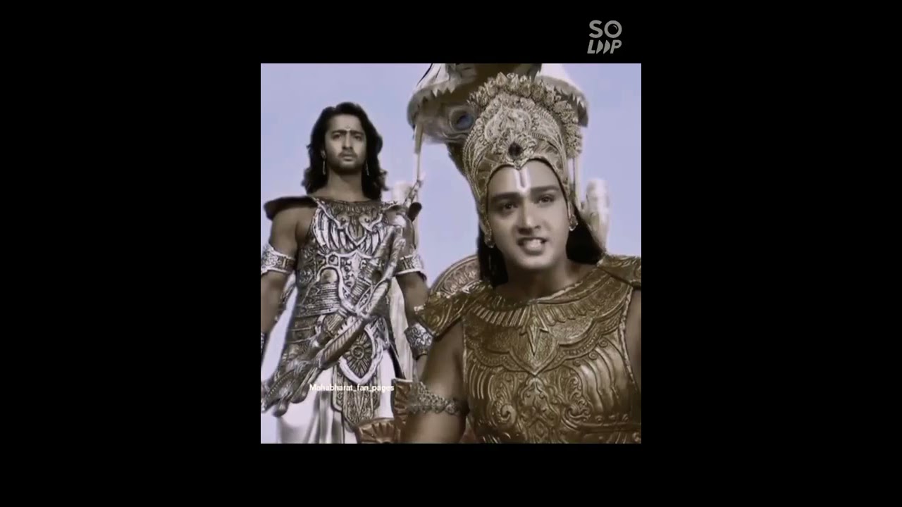 Karn statuslord Krishna angry on karnkarn vadh