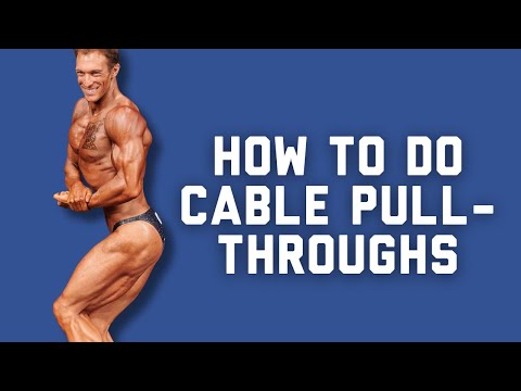 How To CABLE PULL-THROUGH For Glute and Hamstring Development