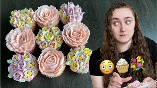 Trying out Russian Piping Tips! 🧁💐 by Tiny Treatery 3,979 views 2 years ago 19 minutes
