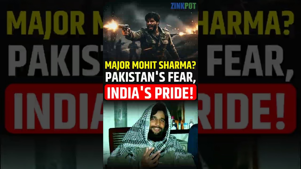 MAJOR MOHIT SHARMA? PAKISTAN'S FEAR, INDIA'S PRIDE ! 
