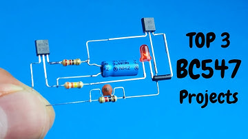 [NEW] TOP 3 BC547 Transistor Projects