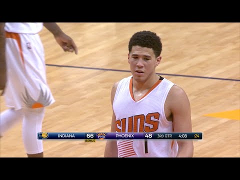 Devin Booker Full Highlights 2016.01.19 vs Pacers - Career-High 32 Pts, 6 Threes!