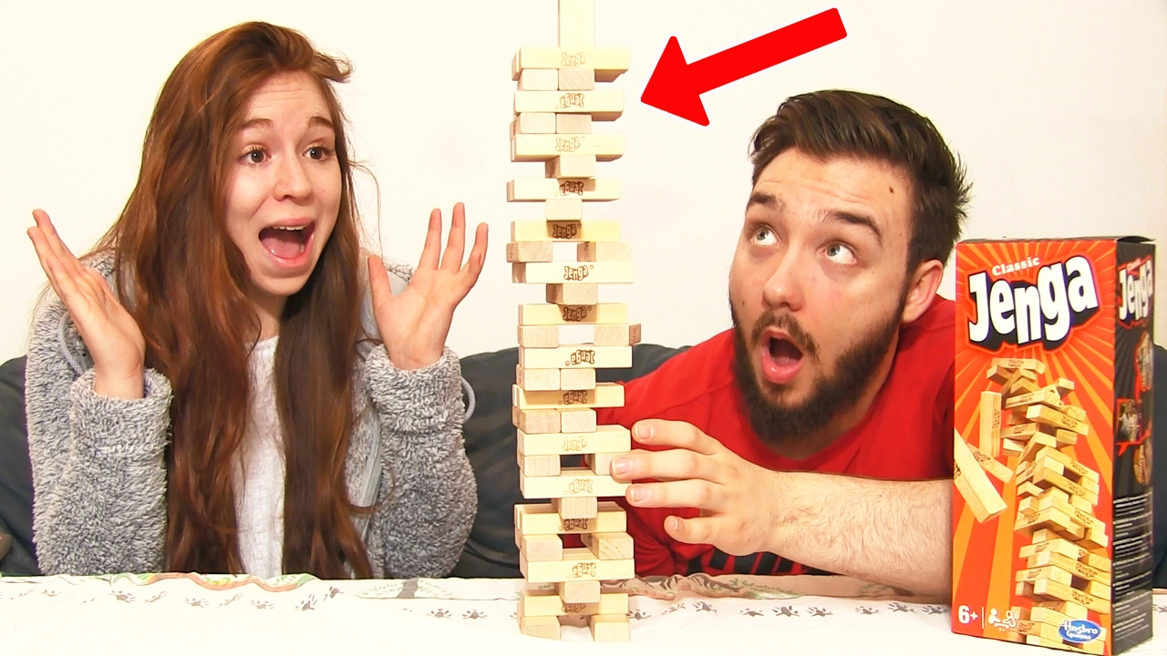 JENGA CHALLENGE en COUPLE ! Jeu de société en couple #1