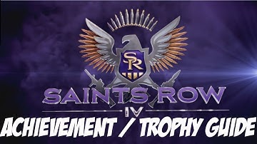 Saints Row IV Pounding The Pavement Achievement / Trophy Guide