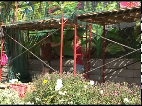 ХУДОЖНИКИ РАСПИСАЛИ ФАСАД ЖИЛОГО ДОМА В БЕЛГОРОДЕ-20-08-2015