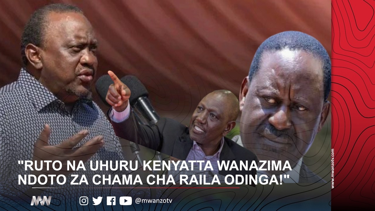 #LIVE: RUTO NA UHURU KENYATTA WANAZIMA NDOTO ZA CHAMA CHA RAILA ODINGA!