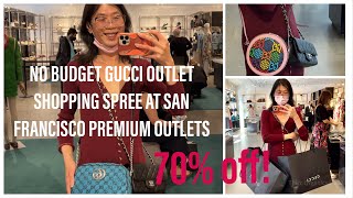 Gucci Outlet Shopping VLOG 30-70% OFF👜👛Orlando Luxury premium outlets  🎒unbox designer sale! 