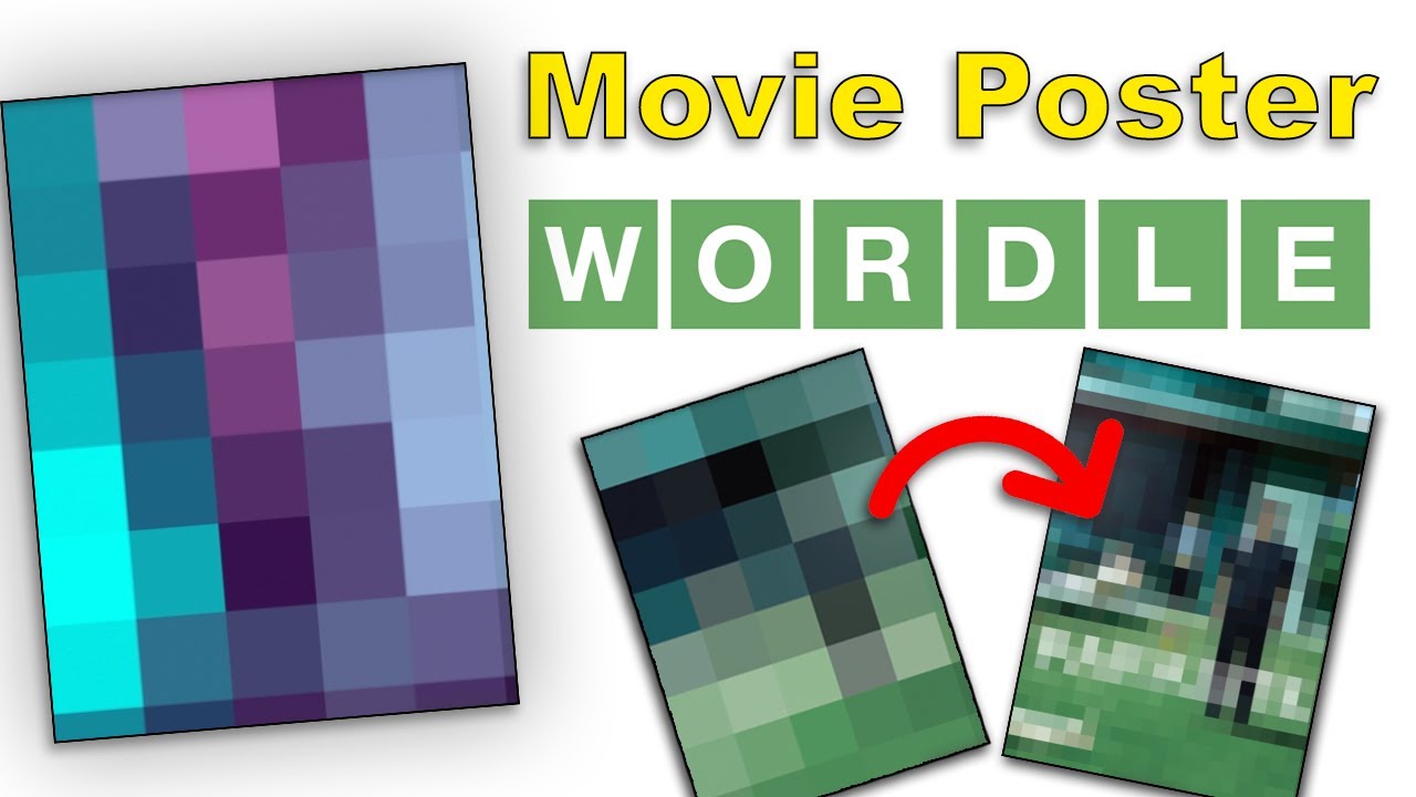 Movie Poster WORDLE! Posterdle YouTube
