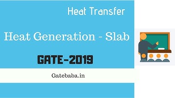 Plane Wall Internal Heat Generation - GATE Lecture