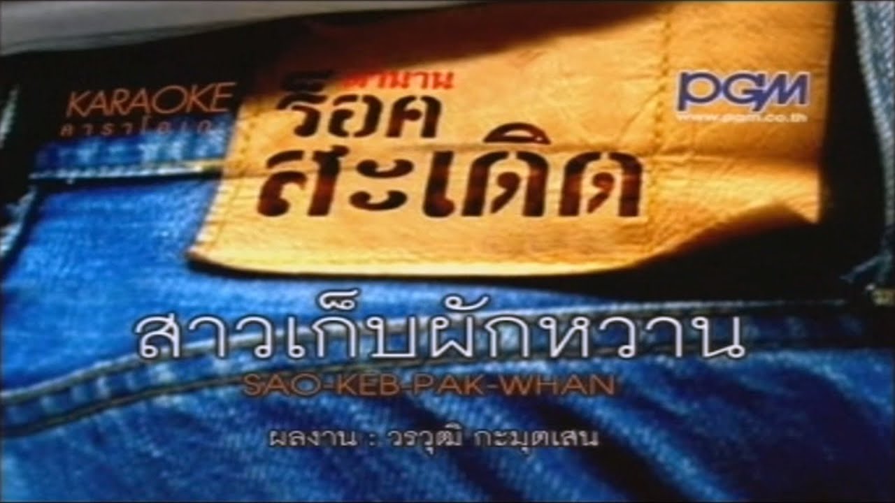ปกเพลง สาวเก็บผักหวาน — PEE SADERD