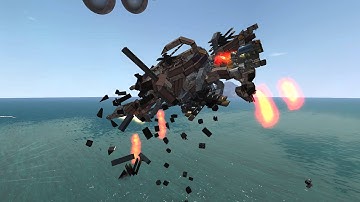 From the Depths AA cannon (FLAK)