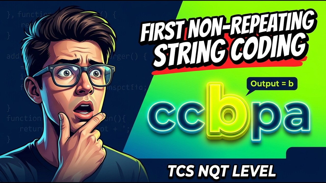 TCS NQT Coding Questions | Most asked questions in tcs nqt - YouTube