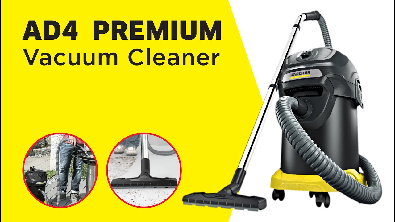 Karcher AD4 Premium - Vacuum Cleaner 