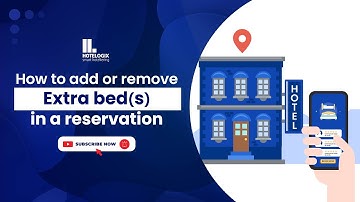 How to Add or Remove Extra Beds in Hotelogix | Reservation Tips 2024