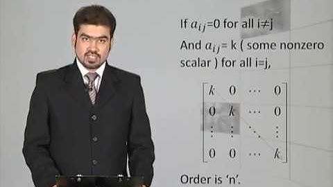Math - Fsc Part 1 chapter 3 Diagonals of a Matrix