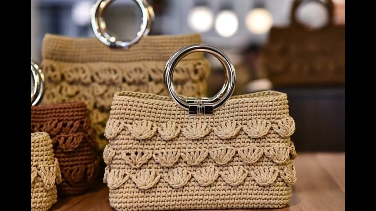 Crochet Luxury Bags...#crochet #crochetdesigns #crochetpatterns #handmade
