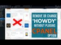 How to Change or Remove 'Howdy' On Admin Bar in WordPress  Without Plugins - CPANEL OPTION  2021