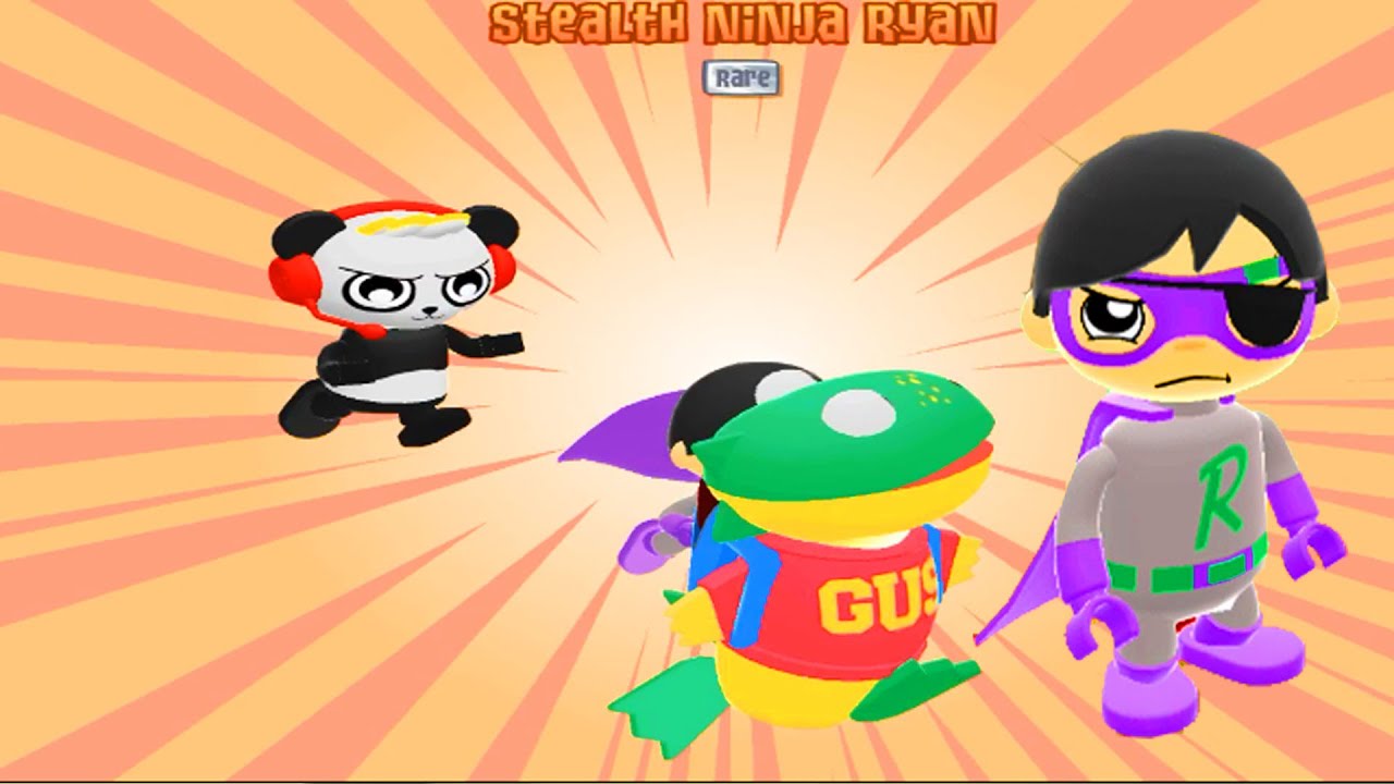 Tag With Ryan Dark Titan Ryan PC Game vs Mobile Game With Funny Fails Reverse Gameplay!!