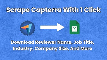 Capterra Scraper Demo: How to Scrape Capterra Reviews in Bulk