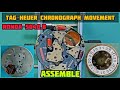 How To Service Tag Heuer Chronograph Movement Ronda 5040.b | Assemble Part | SolimBD