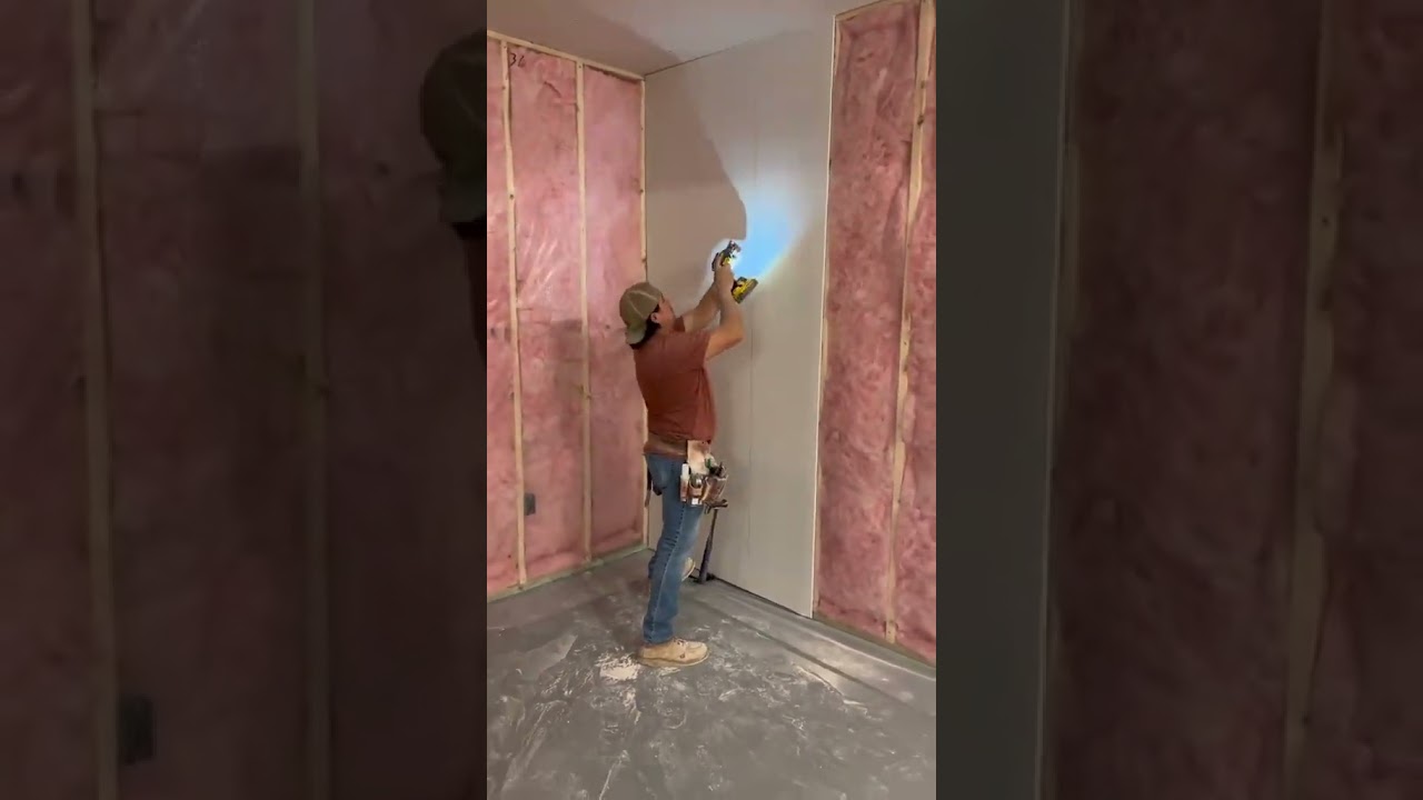 Drywall Installation 👷🏼‍♂️⚒️ 
