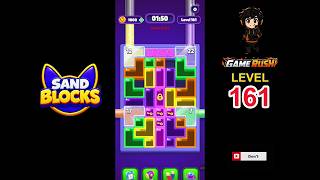 Sand Blocks Level 161 Walkthrough Solution & Gameplay
